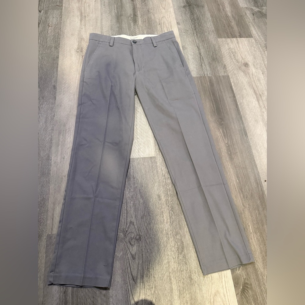 Dockers Men's Gray Dress Pants - Slim Tapered